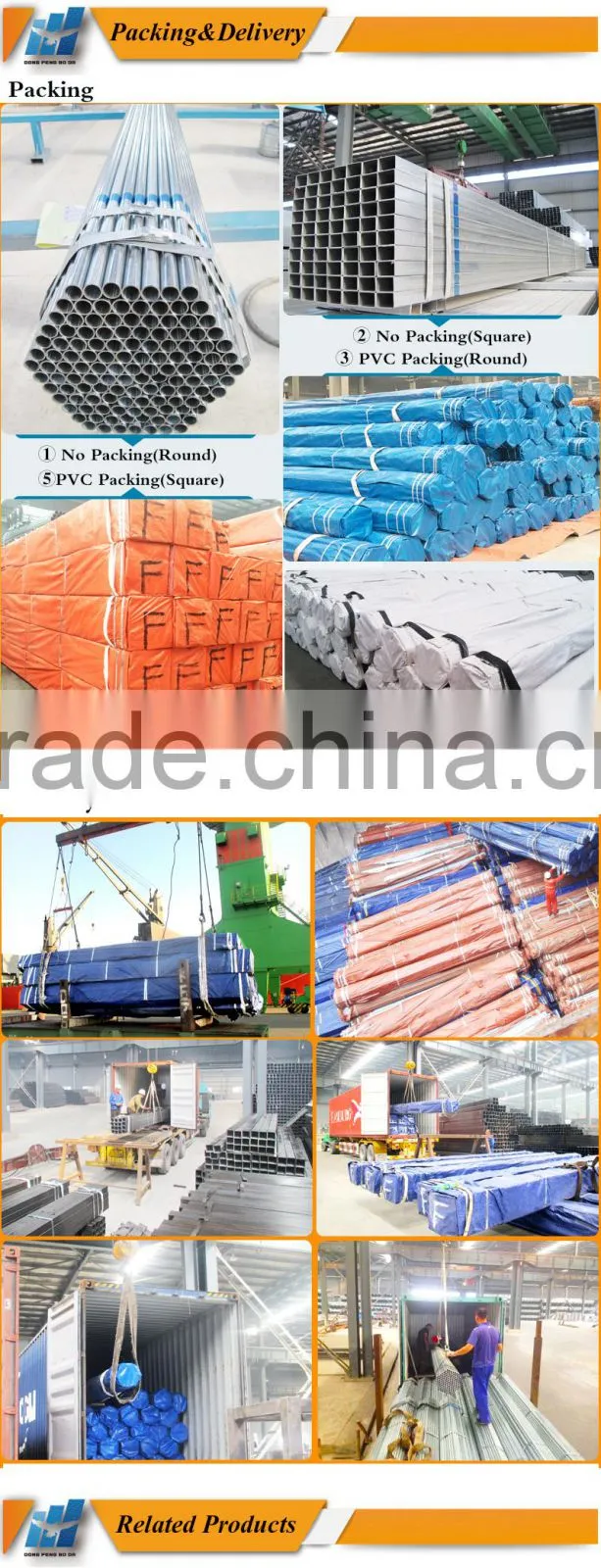 EN 39 S235GT 48.3*3.2mm galvanized scaffolding tube