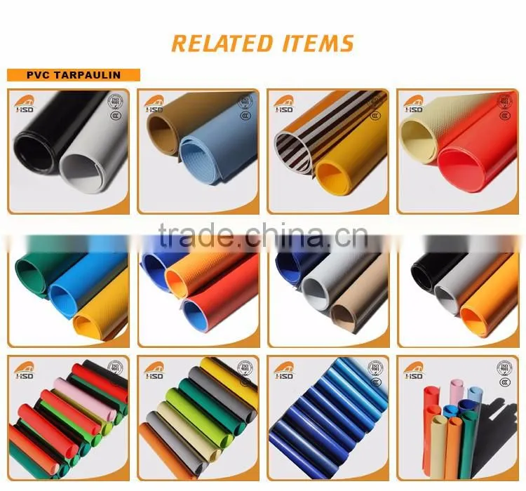 PVC tarpaulin 100% polyester fabric decorative tarps