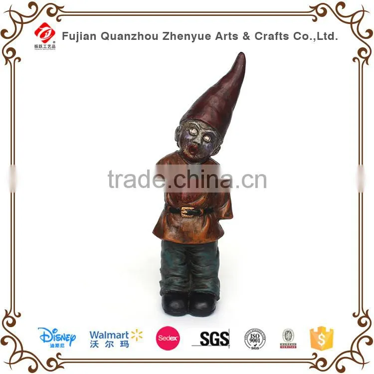 2015 wholesale halloween holiday polyresin zombie decoration