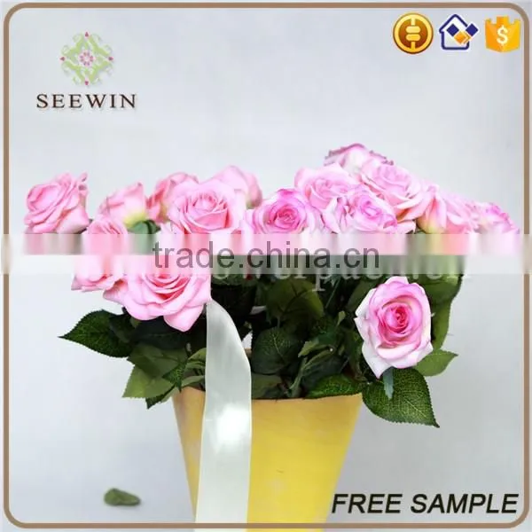 cheap wholesale rose artificial flowers decoration