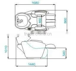 Electric Shampoo Chair hair wash equipment hair salon furniture used salon furniture 2014 F-32839