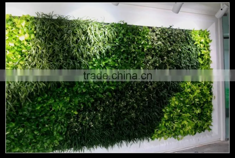 2015 popular artificial green wall artificial plant wall artificial vertical grass wall