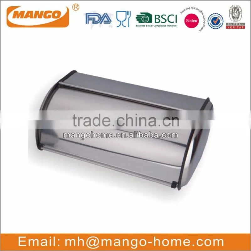 LFGB Stainless Steel Bread Box