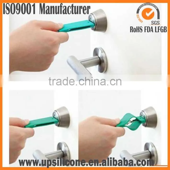wholesale fashionable silicone key holders