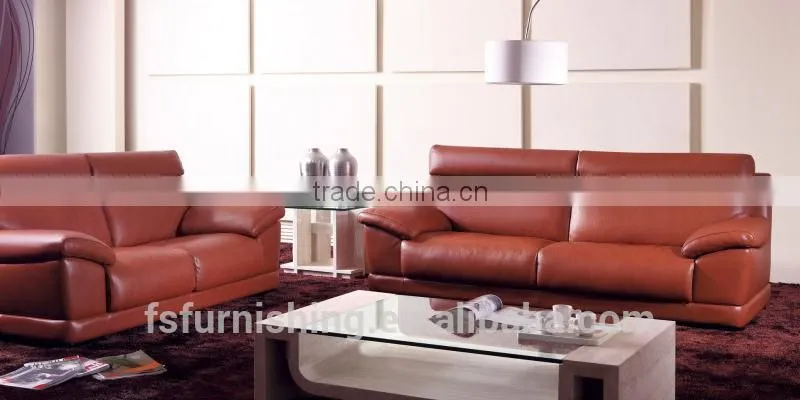 JR6006 fashion Modern style 1+2+3 full top grain leather sofa 1 set customize furniture factory