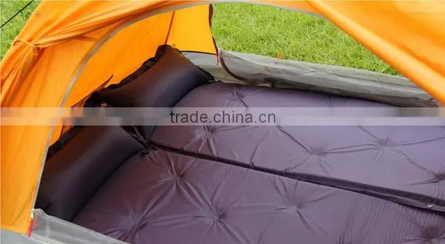 Roll up self-Inflating tent floor foam exercise camping sleeping mat