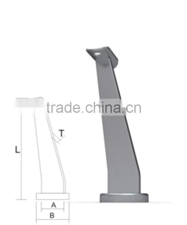 Stainless Steel Mini Solid Balustrade Safety Barriers Balustrade