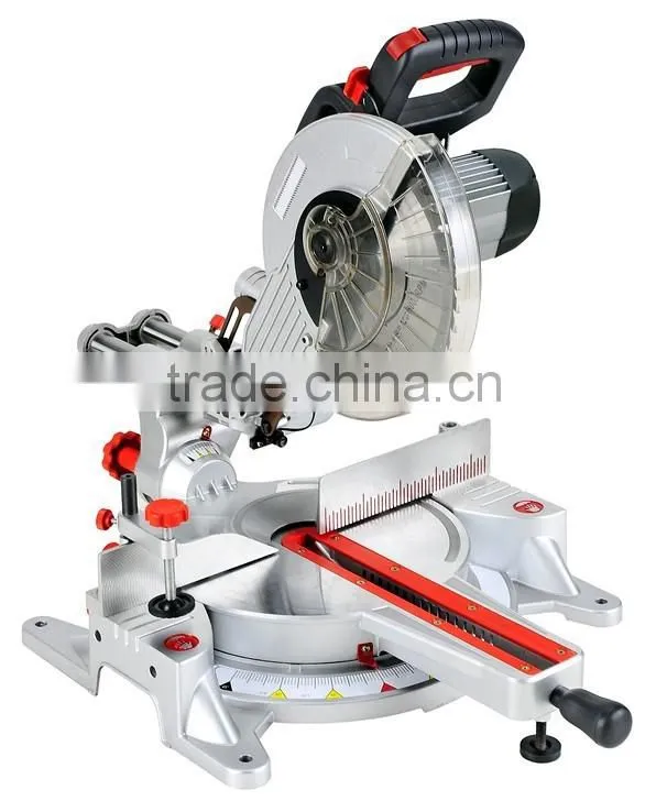 250mm 1500W Aluminum Cutting Cut Off Compound Miter Saw Wood Cutting Electric Power Table Saw