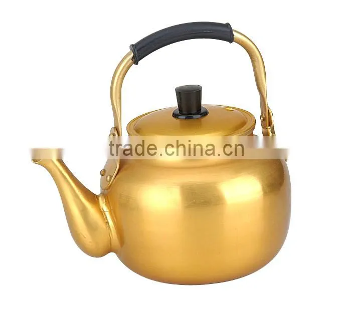 Aluminun yellow kettle