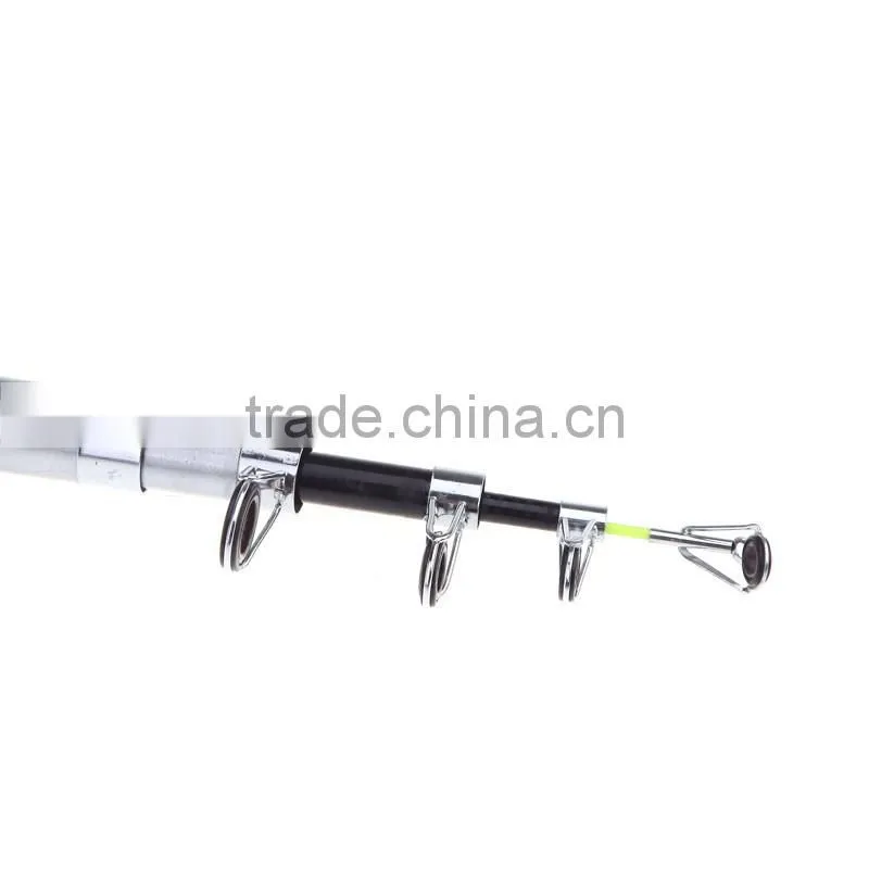 Telescopic 2.1/ 2.4/2.7M Portable Glass Fiber Carp Fishing Rod Pod Ultra Light Spinning Fishing Pole for Outdoor Sports