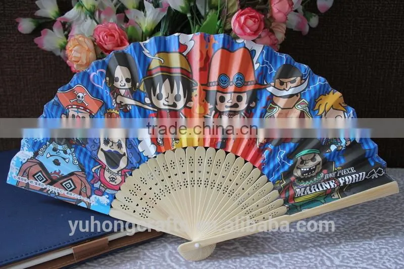 21cm Japanese hand folding fan for gift