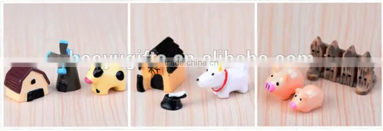 Mini CUTE fashional Resin decoration, Mini Fleshy micro landscape creative resin furnishing articles