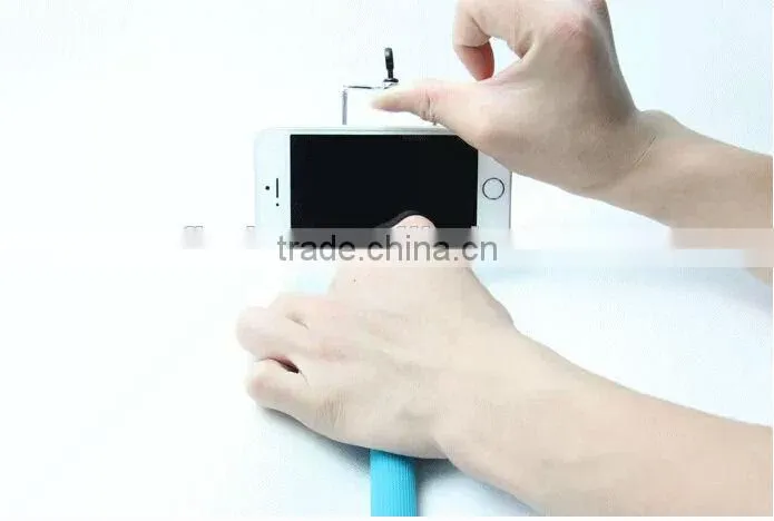 Hot sale monopod for samsung note 3.bluetooth camera wireless monopod