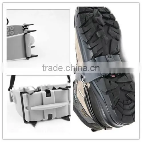 small convenient ice spikes Anti-slip silicone rubber crampons