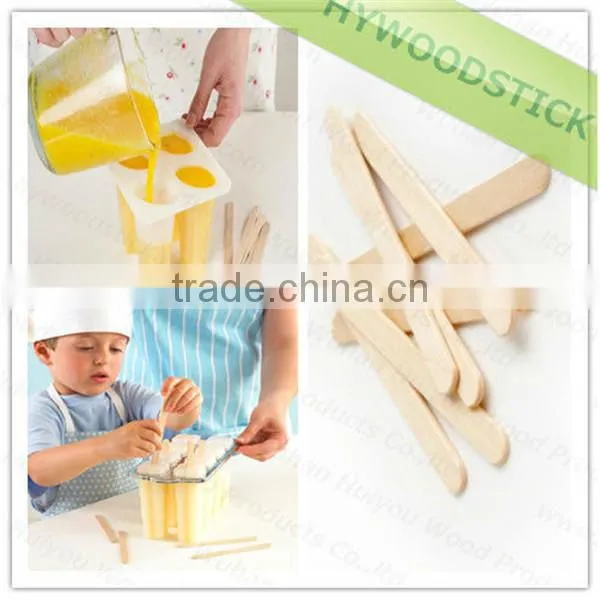 China high quality ice cream tools disposable ice cream sticks 93/114*10*2mm