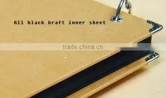 Kraft paper DIY handcrafted paste style photo album