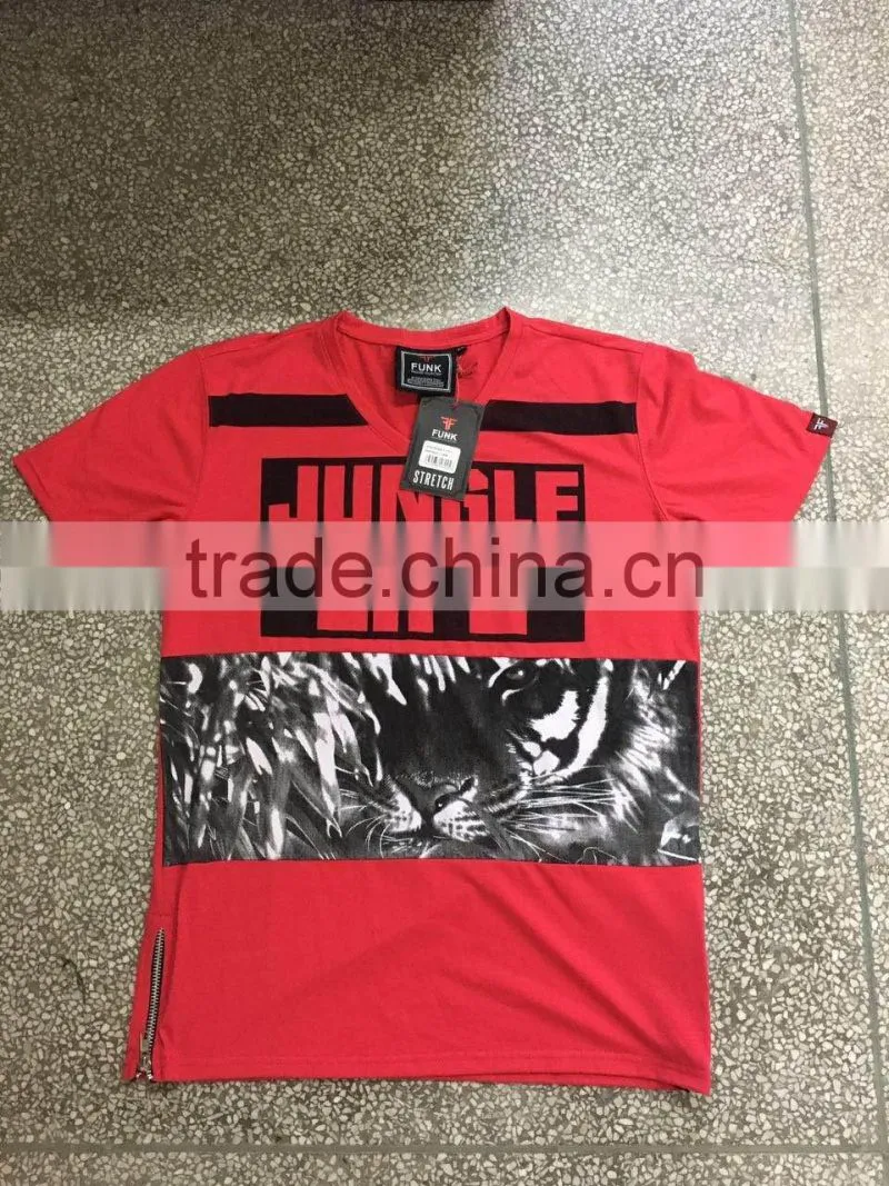 GZY summer wholesale cheap price new model men's t-shirt