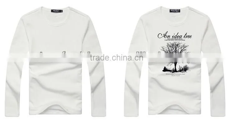 Men's long sleeve Round collar fashion R0017