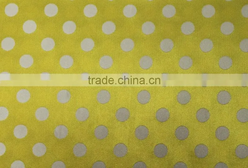 Factory made a order production dots fabric, polyester woven textile