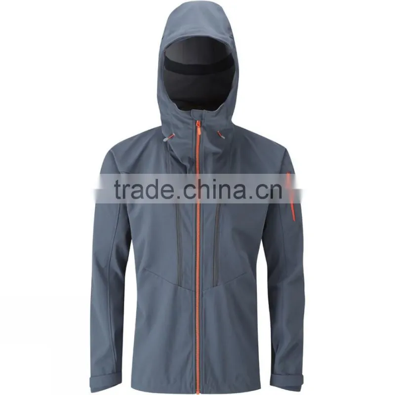 Fashionable cheap outdoor waterproof softshell jacket