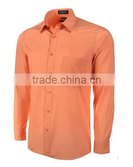 Men's Slim Fit Long Sleeve colored dress shirts design