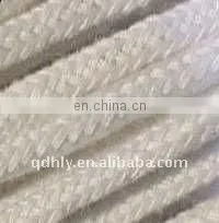 mixed color braided cotton rope