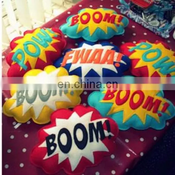 decorative emoji pillow colorful custom design