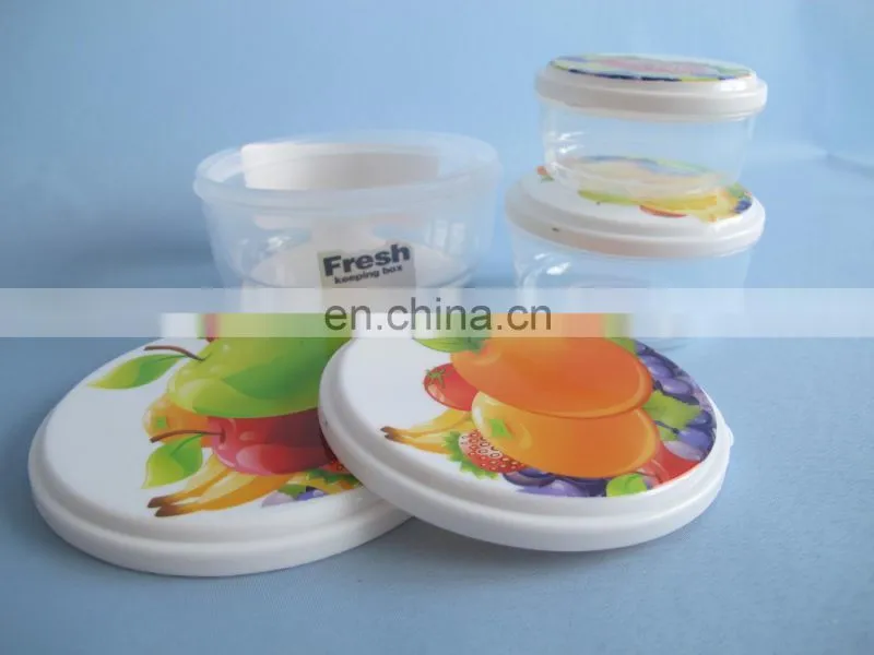 2014 new design easy open plastic food container