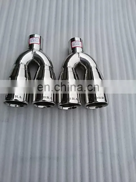 Best performance double Exhaust muffler tip for car