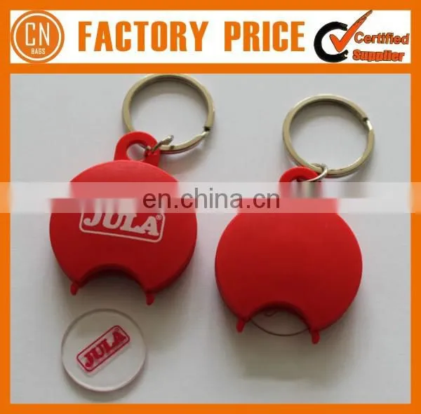 Promotion Custom Plastic Trolley Coin