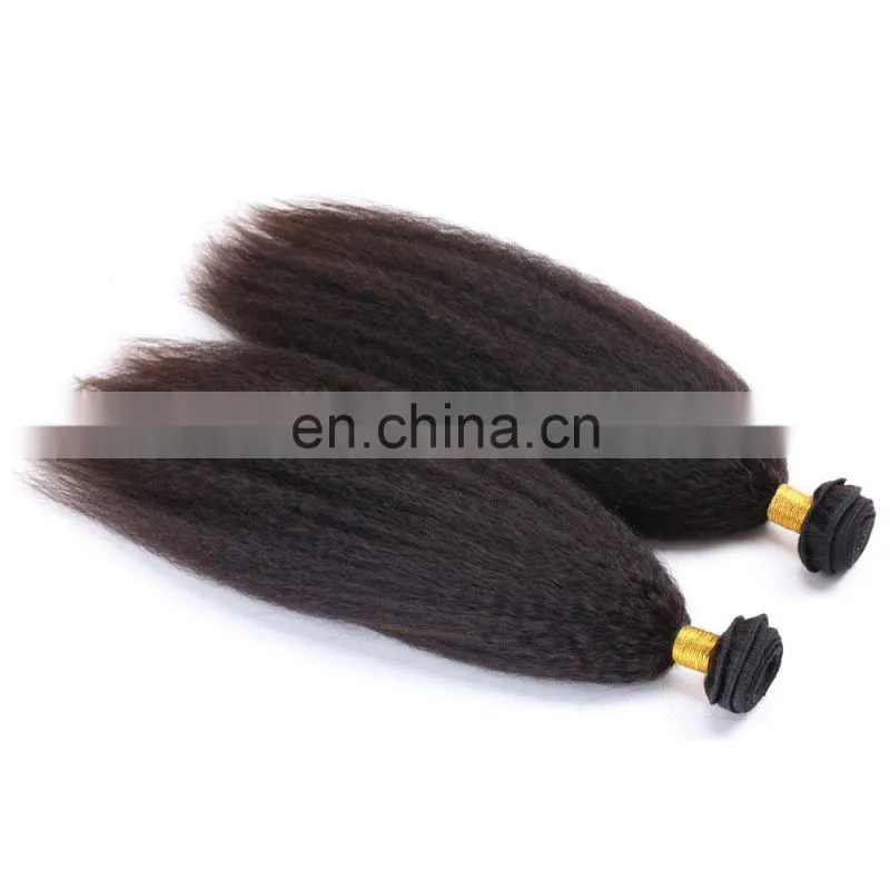 Wholesale Kinky Straight Brazilian Natural Hair Extensions crochet hair extension