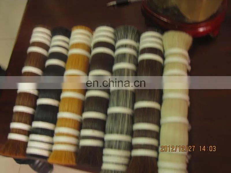Black horse tail hair/Natural horsehair