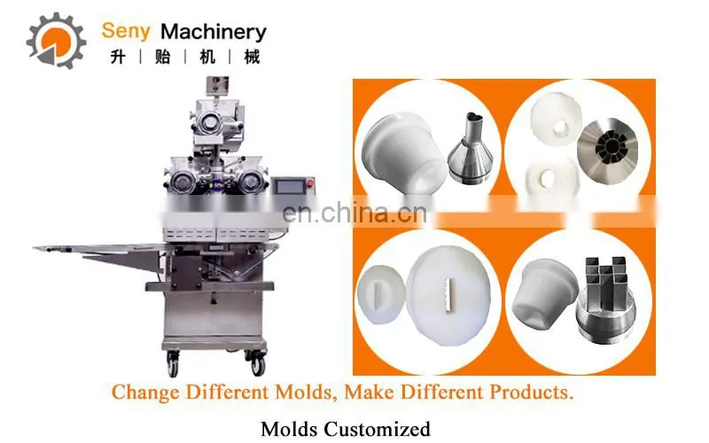 Stainless Steel 304 Two Color Cookie Mochi Machine
