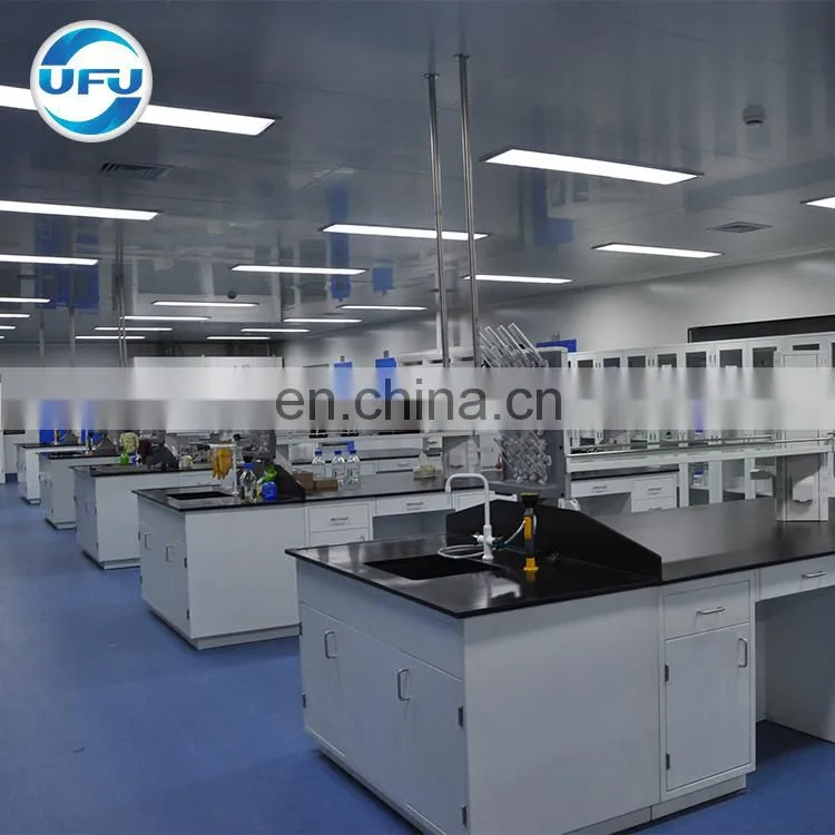 Central Workbench Steel Structure for Chemical Laboratory