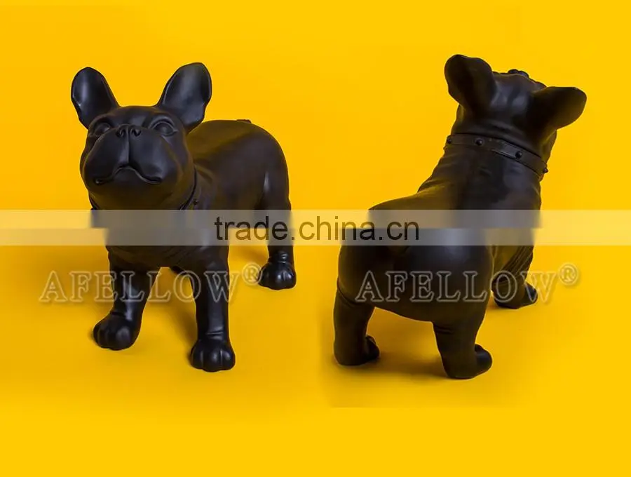 Plastic Dog Mannequin,PVC Environmental Protection Black Mannequin Manikin Dog KEVIN 1
