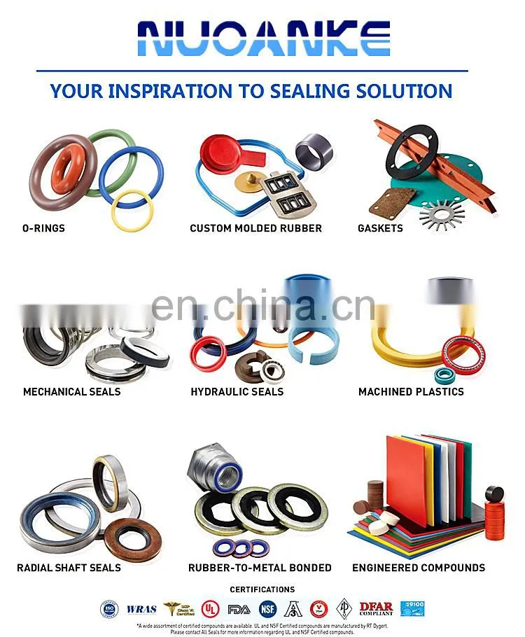 Custom NBR FKM Silicone EPDM Neoprene Flat Rubber Washer Seals Nitrile FPM Rectangular Square Round Rubber Gasket