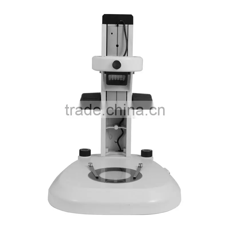ZJ-617 76mm LED Dual Illuminated Light Microscope Track Stand