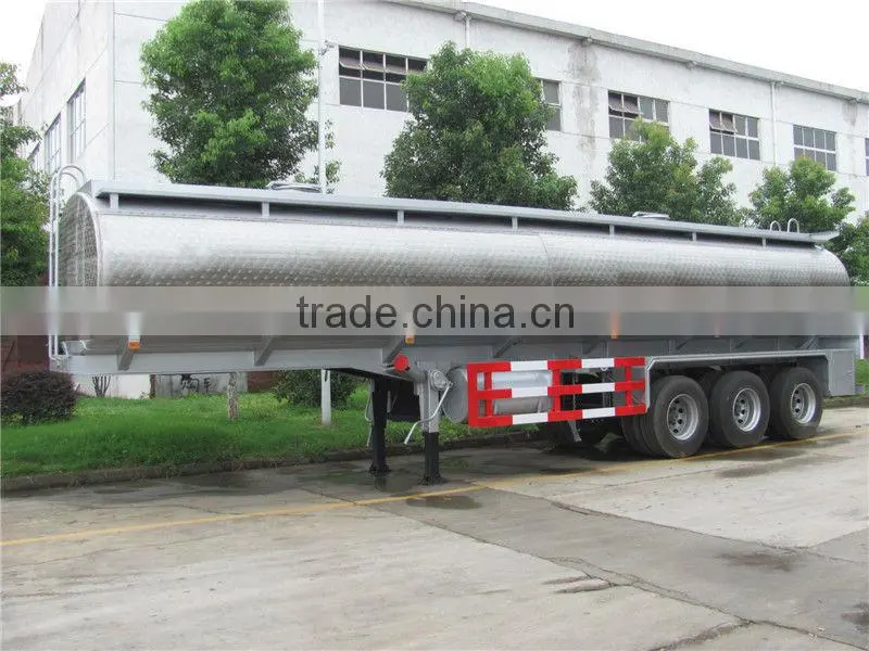 3 axles crude oil tanker trailer