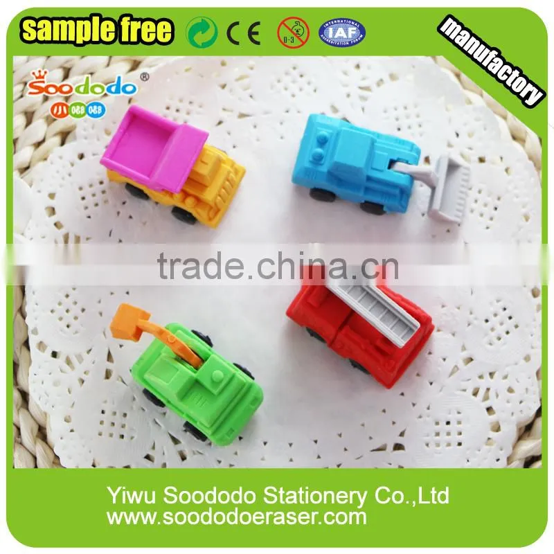Barricades and Truck eraser school rubber