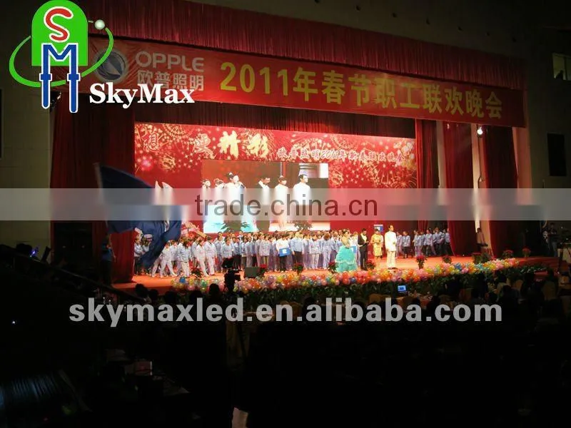 Indoor full color stage background led display screen