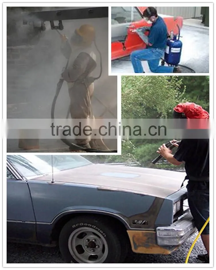 15lbs mobile soda blasting equipment