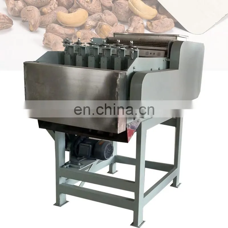 Automatic macadamia pili hous cashew pine auto hard nut cracker machine