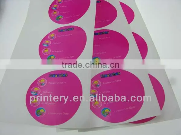 The popular self adhesive vinyle cheap sticker
