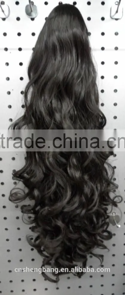wholesale wigs synthetic hair wig hair extension ponytail wig