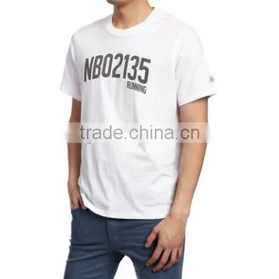 High Quality Organic 100% Cotton Blank Plain T Shirts Navy Blue T-Shirt