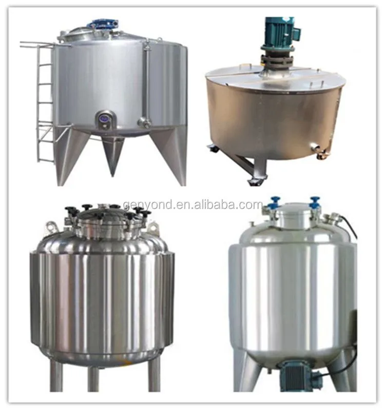 Commercial Stainless Steel Ice Cream Aging Tank