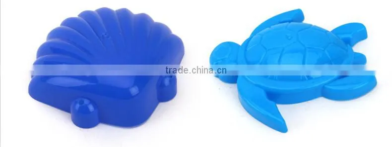Summer Funny Beach Toys In Mesh Bag Plastic Beach Buckets And Spades Toy 10 PCS/Set