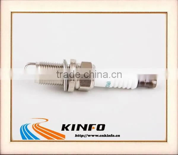 Platinum-tipped spark plug