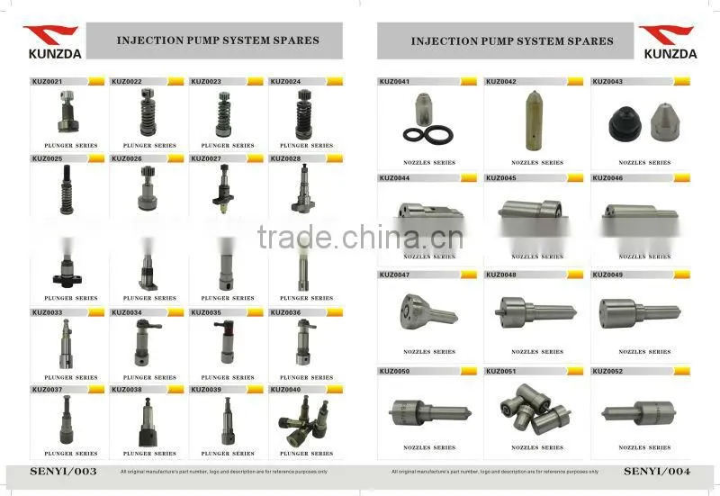 EXCAVATOR ENGINE SPARE PARTS Delivery valve