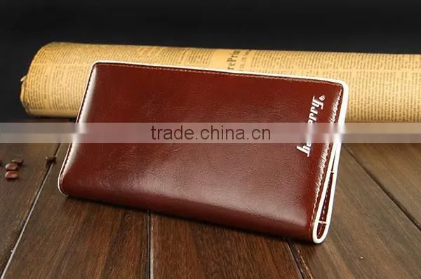 Quality goods Baellerry Soft man bag leather wallet